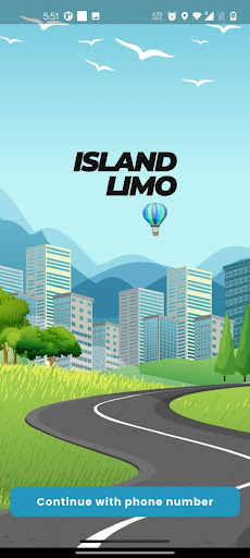 Android application Island Limo screenshort
