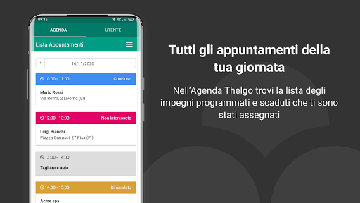 Thelgo Agenda Screen 2