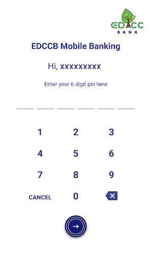 EDCCBank Mobile Banking Screen 3
