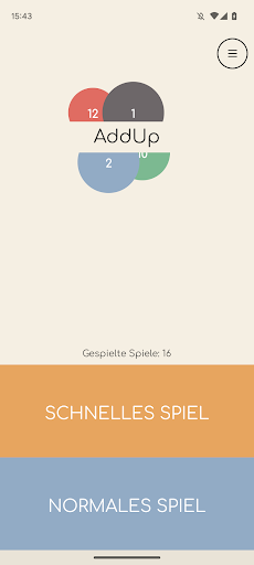 Android application AddUp - Math puzzle game screenshort
