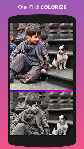 Android application Colorize Black and white photo screenshort
