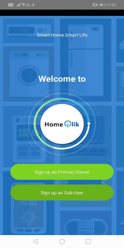 Android application HomeQlik screenshort