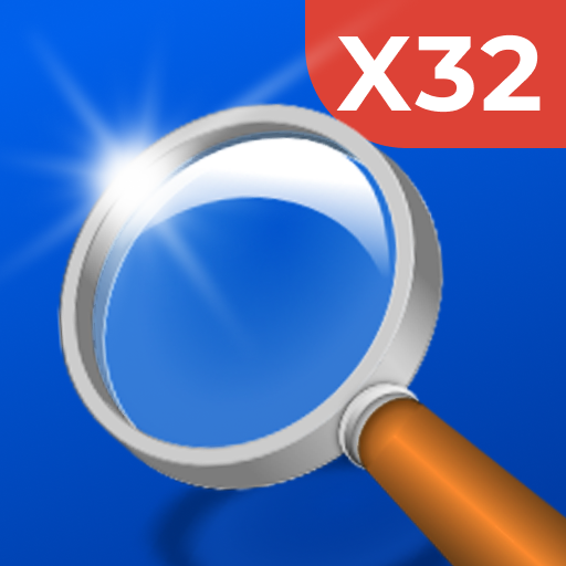 Magnifier + Flash: Super Zoom logo
