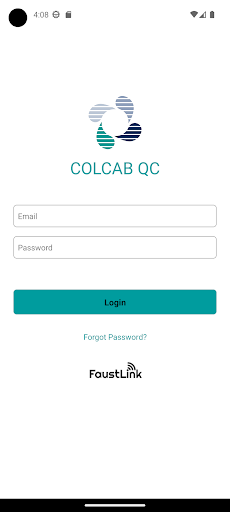 Android application Colcab QC screenshort