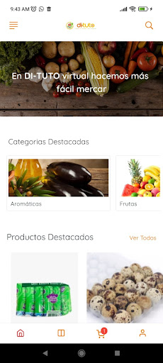 Android application Dituto screenshort