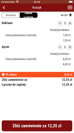 Warszawski Kebab & Grill Screen 2