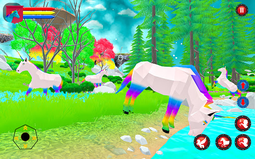 Flying Pegasus Horse Simulator androidhappy screenshots 2