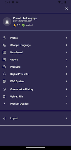 Pixel Galaxys Seller Screen 2