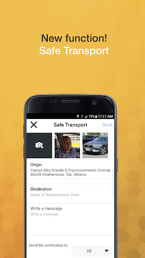 Android application Citizen Swarm® screenshort
