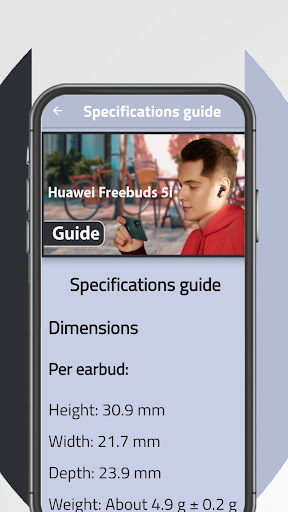 Huawei Freebuds 5i | Guide Screen 3
