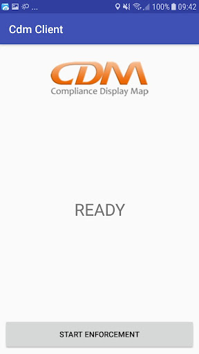 CDM Client v2 Screen 2