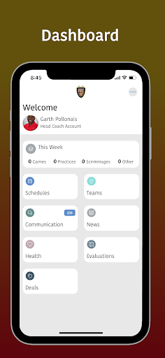 Android application Atlanta Fire United screenshort