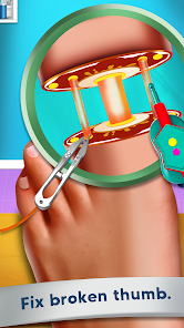 Captura 20 Foot Clinic Doctor Care Games android