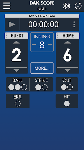 Android application DAK Score screenshort