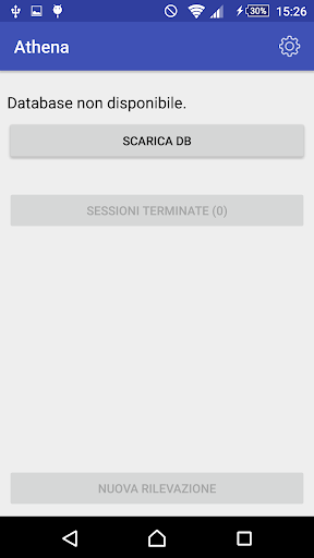 Android application Athena - Klio screenshort