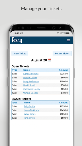 Rosy Salon Software Screen 2