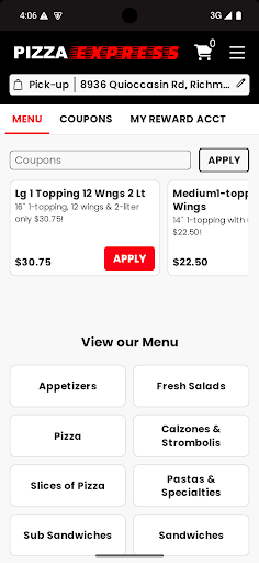 App screenshot