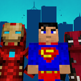 Super-herói skins de Minecraft 3D icon