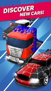 Merge Muscle Car Mod Apk: Classic American Cars Merger (Unlimited Coins) 4