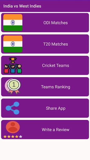 Android application India Vs Australia T20 Matches screenshort