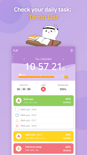 FLIP – Çalışma için Odaklanma Zamanlayıcısı MOD APK (Premium Kilitsiz) 4