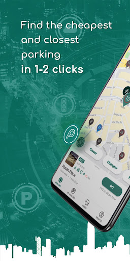 Android application Parkingbnb screenshort