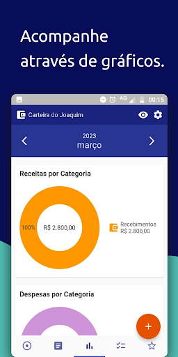 Economize - Finanças Pessoais Screen 3