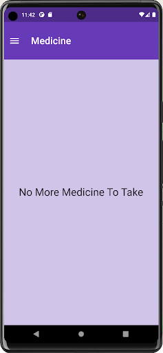 Android application MediAlert screenshort