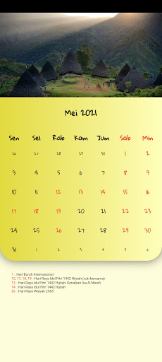 Kalender Indonesia 2021