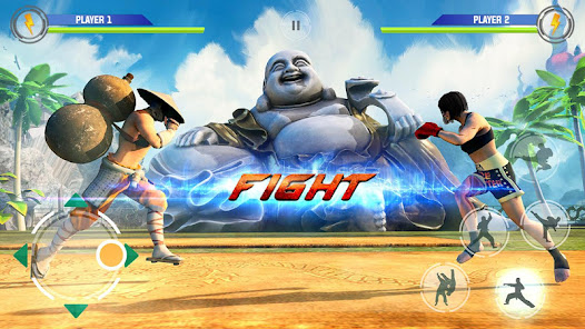 Kung FU Fighting Warriors Game  screenshots 1