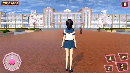 Sakura High School Life Fun 3D apkpoly screenshots 9