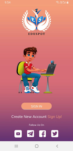 Eduspot : Online Classes Screen 2