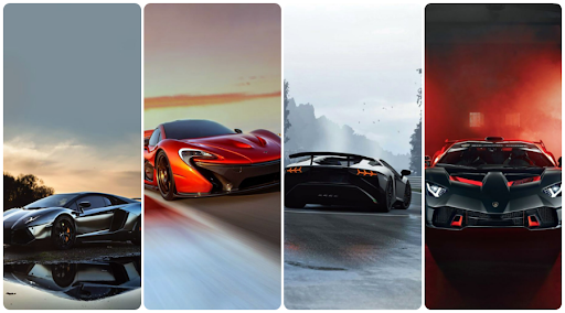 Android application Super Car Wallpaper HD screenshort