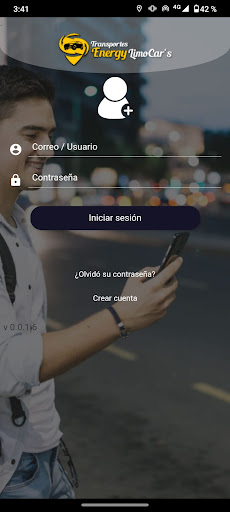 Android application Limocars Driver screenshort