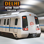 Cover Image of डाउनलोड देहली मेट्रो ट्रेन सिम्युलेटर  APK