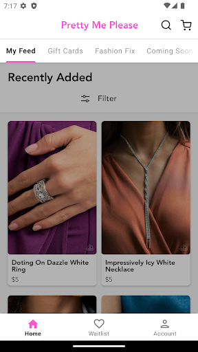 Android application Pretty Me Please screenshort