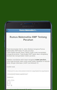 Rumus Matematika SMP 10.1 APK + Mod (Unlimited money) untuk android
