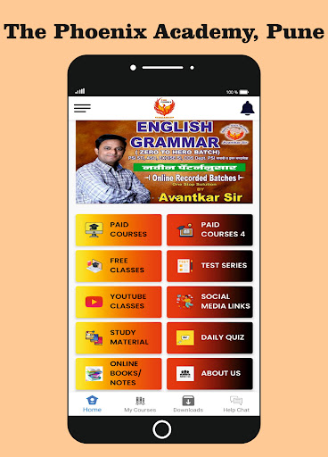 Android application Avantkar Sir'S- English screenshort