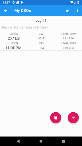 EGLogger Mobile Screen 3