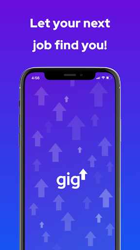 Android application GigUp screenshort