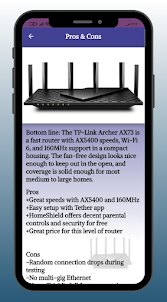 TP-Link Archer AX73 Wifi guide
