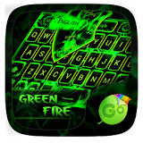 Green Fire GO Keyboard Theme icon