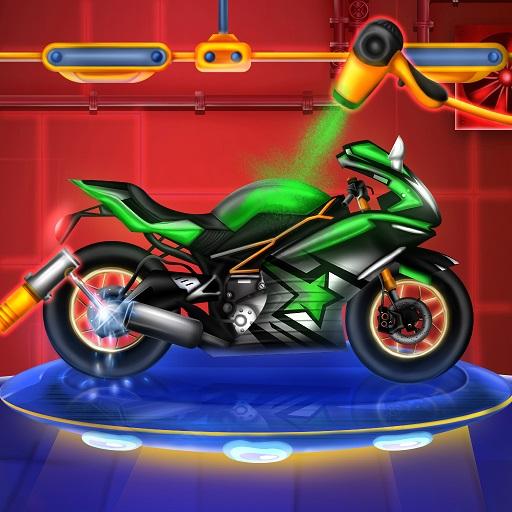 Motorcycle Factory Maker Sim logo