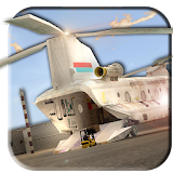Cargo Helicopter Car Transport icon