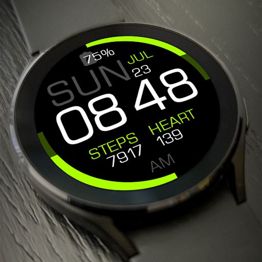 Key080 Artistic Watch Face Screen 2