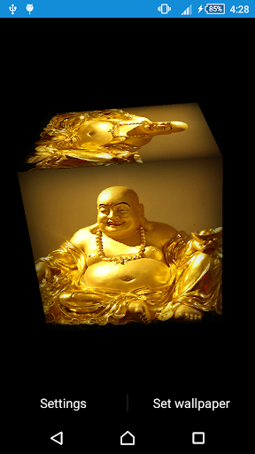 Laughing Buddha Live Wallpaper Screen 3