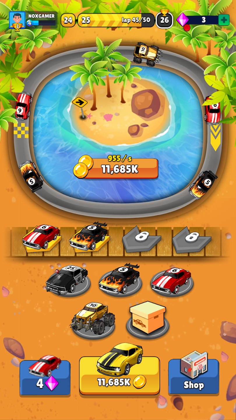 Merge Muscle Car Mod Apk 1