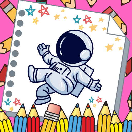Offline Space Coloring Book