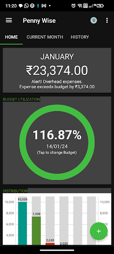 Expense Manager Screen 3