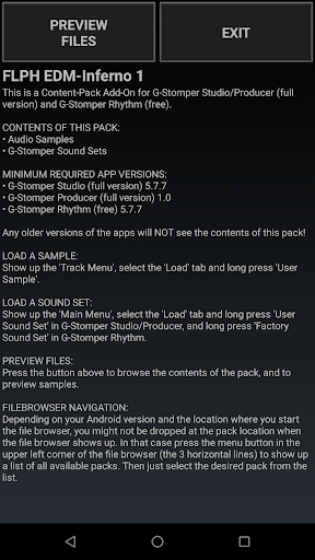 Screenshot of G-Stomper Flph Edm-Inferno 1